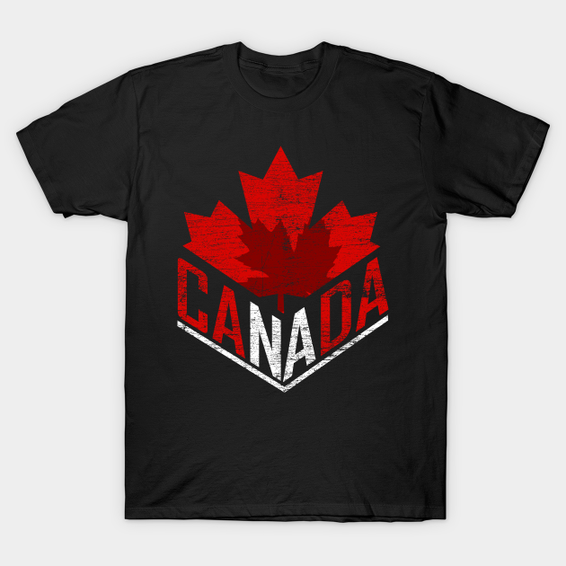 Vintage Canada Maple Leaf Canadian Pride T Shirt Teepublic